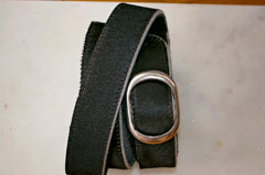 Medium Cowhide Belt ~ Black Range