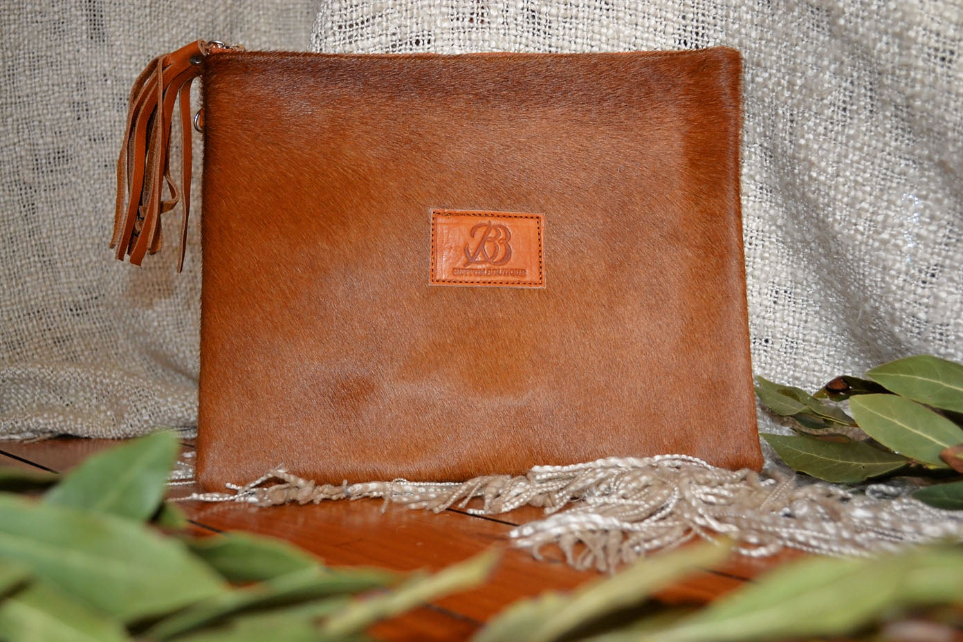Large Clutch - Tan Collection
