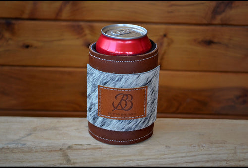 Cowhide Coolers ~ Brown Leather Collection