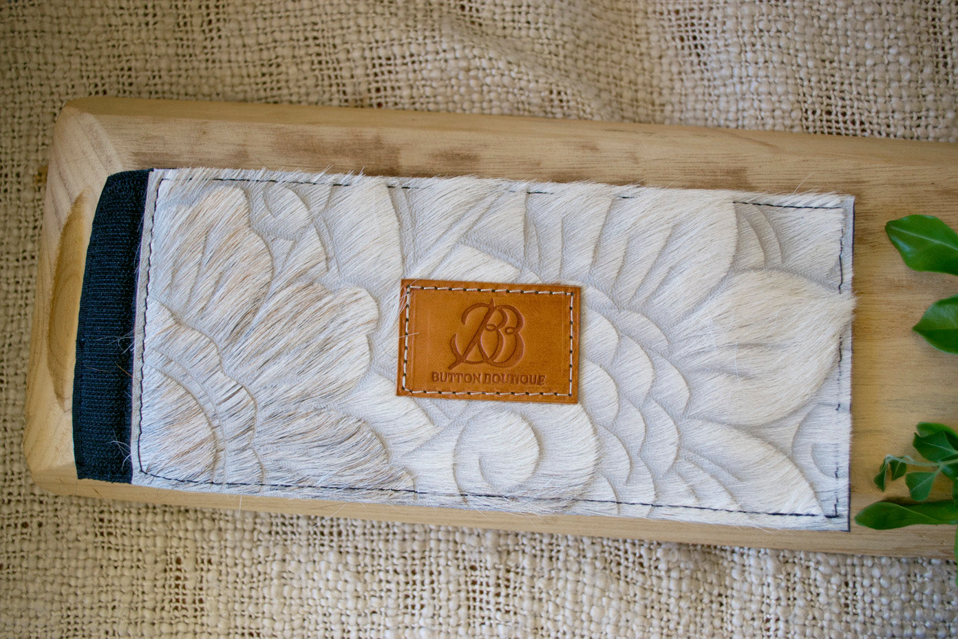 Cowhide Coolers ~ White Carved Collection