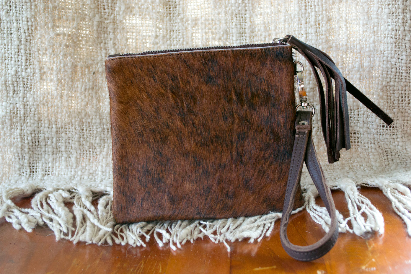 Small Clutch - Brown & Black Collection
