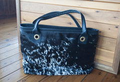 Toolong Tote ~ Black & White Collection