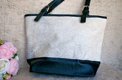 Toolong Tote ~ Salt & Pepper Collection