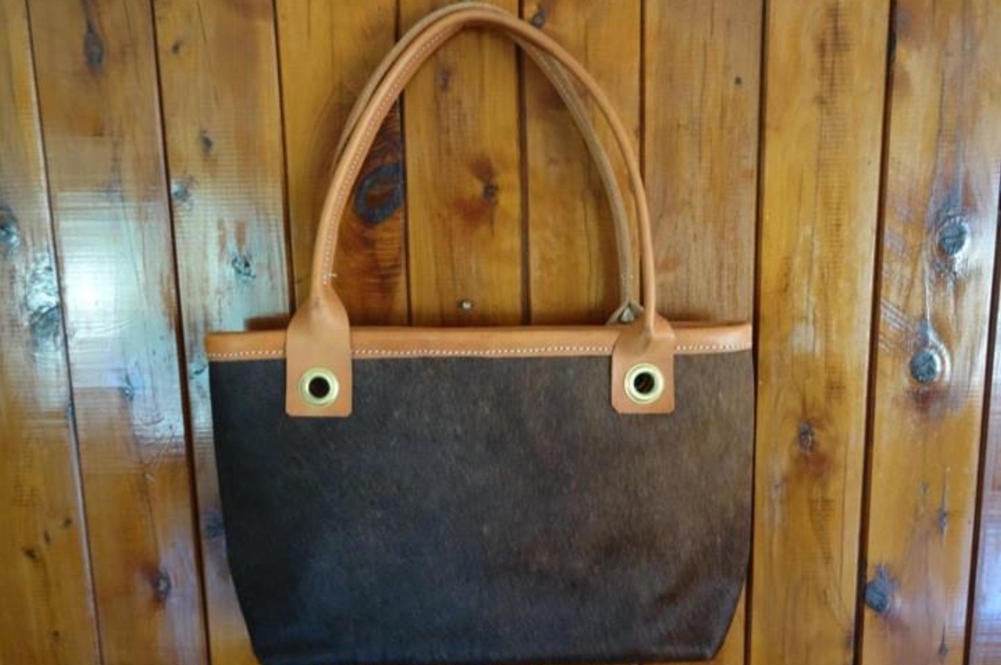 Toolong Tote ~ Brown Collection